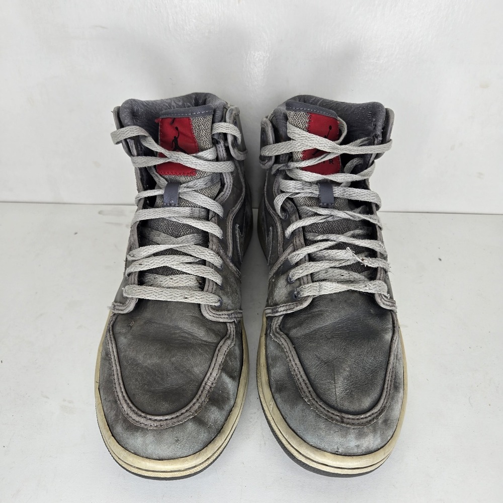 AJKO Premium 'Graphite' 503539 001 Lt Graphite/Neutrl Grey-Varsity Red‎ Size 8.5 - Picture 5 of 8